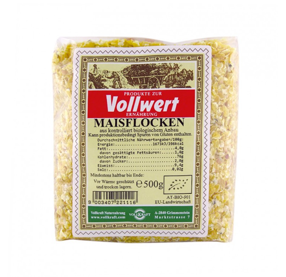 Maisflocken Bio 500g Vollkraft