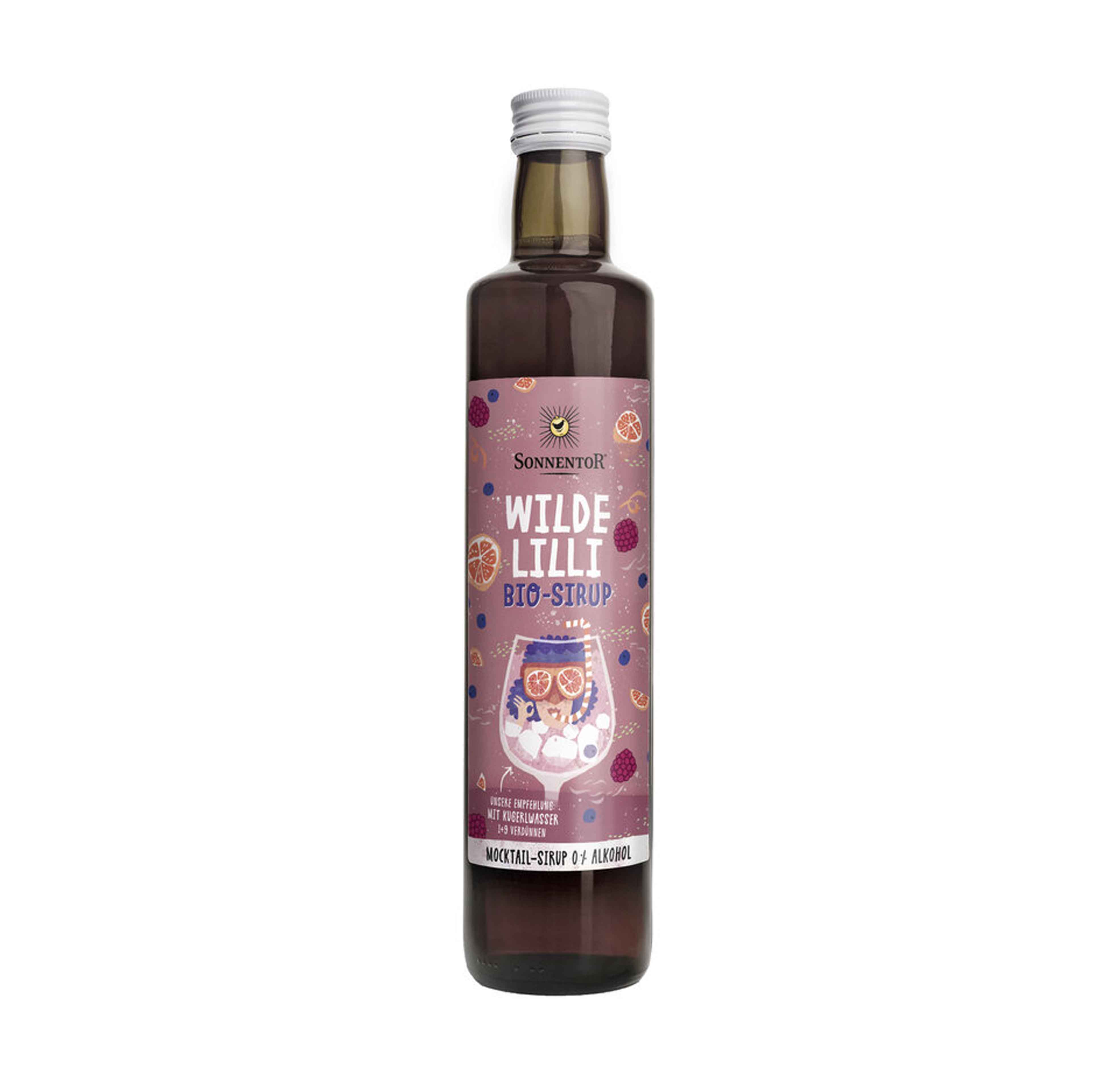 Bio Wilde Lilli Sirup 0,5l Sonnentor Bio Wilde Lilli Sirup 0,5l Sonnentor