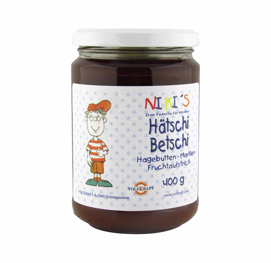 Niki's Hätschi Bätschi Fruchtaufstrich 400g VK