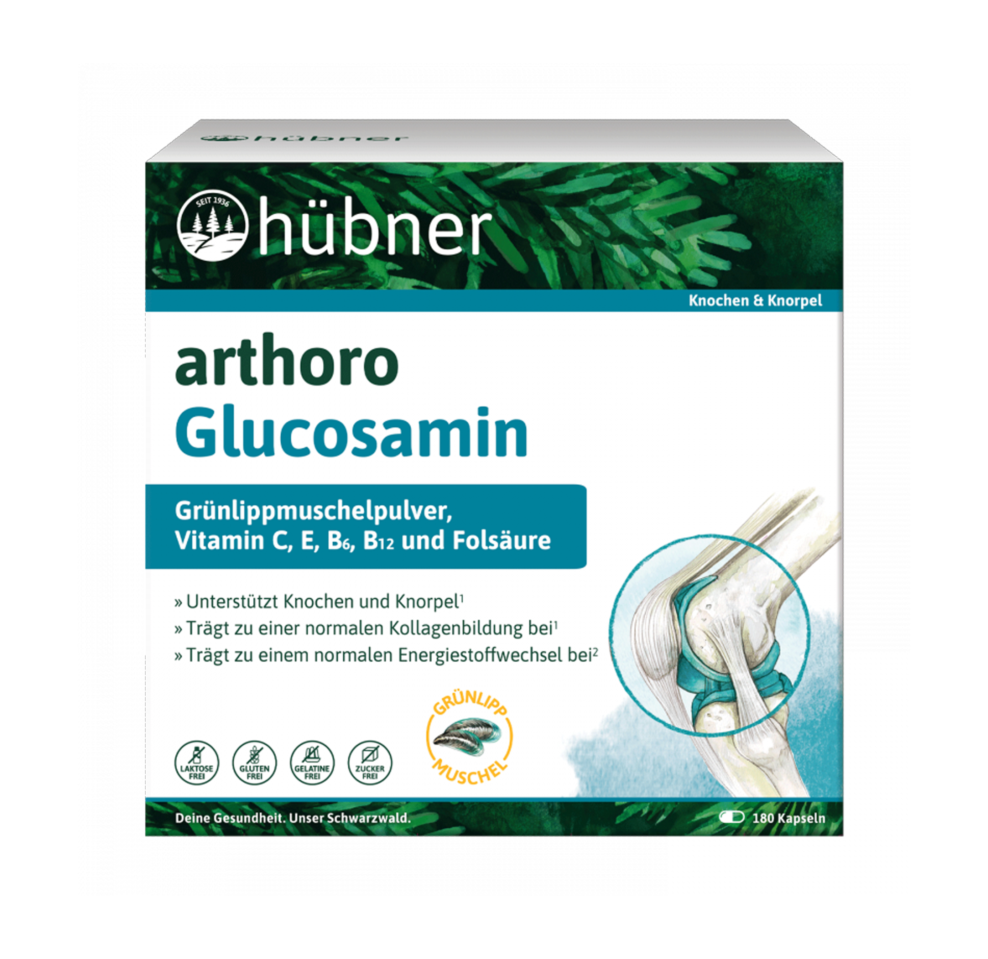 Arthoro Glucosamin Kapseln 180 Stk. Hübner