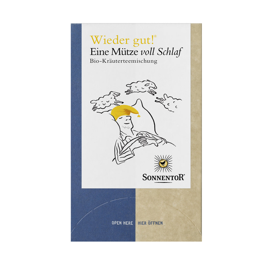 Eine Mütze voll Schlaf Bio Kräutertee 18 Btl. Sonnentor