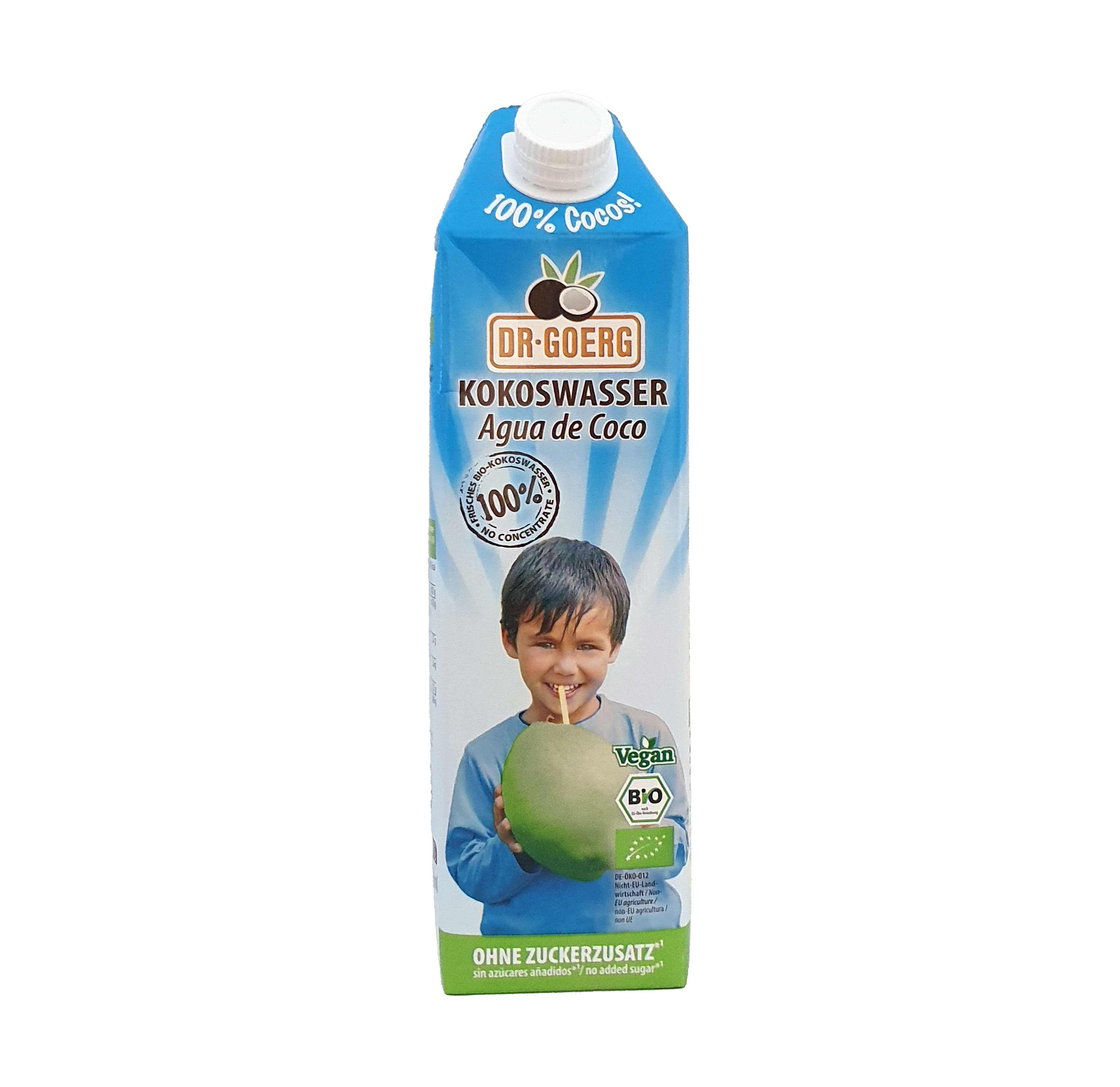 Kokoswasser Bio 1L Dr. Goerg  Kokoswasser Bio 1L Dr. Goerg
