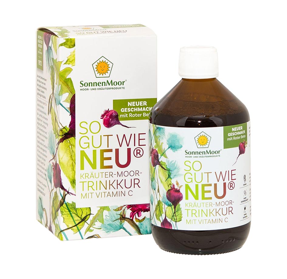 So Gut Wie Neu Trinkkur Mit Vitamin C 500ml SonnenMoor 