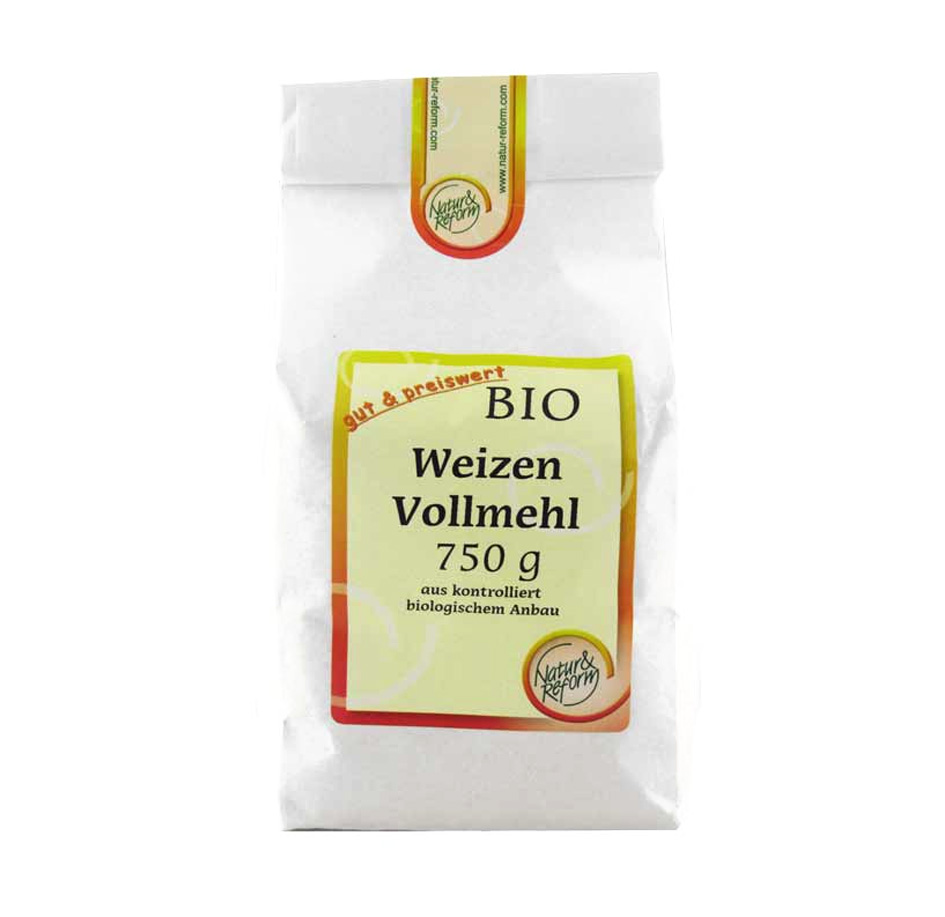 Weizenvollmehl Bio 750g Natur & Reform Weizenvollmehl Bio 750g Natur & Reform
