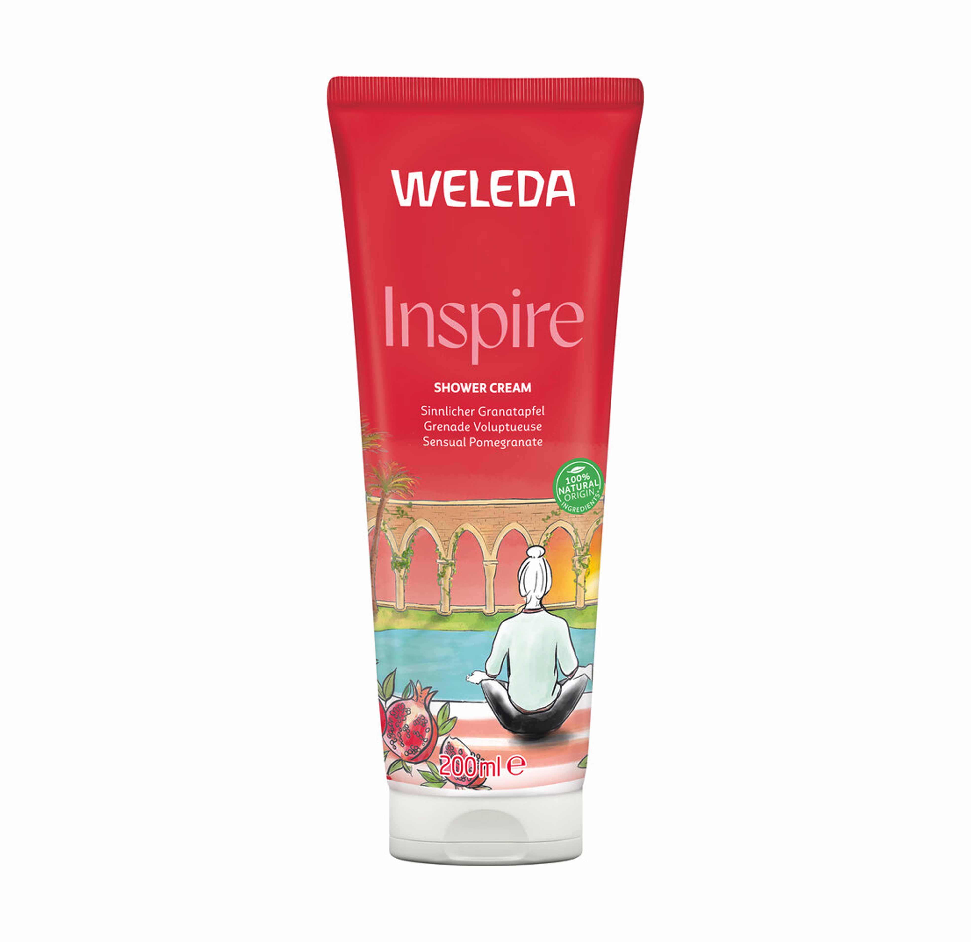 Inspire - Shower Cream Granatapfel 200ml Weleda