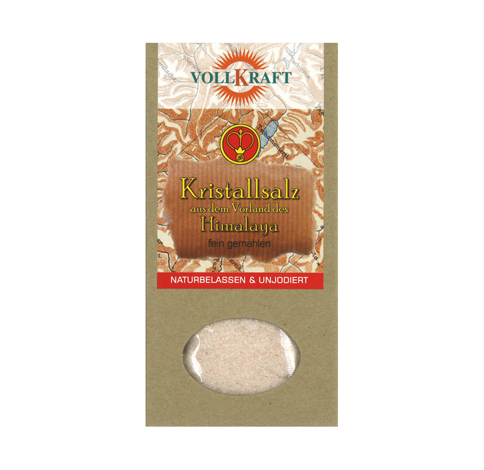Kristallsalz Himalaya Karton 500g Vollkraft