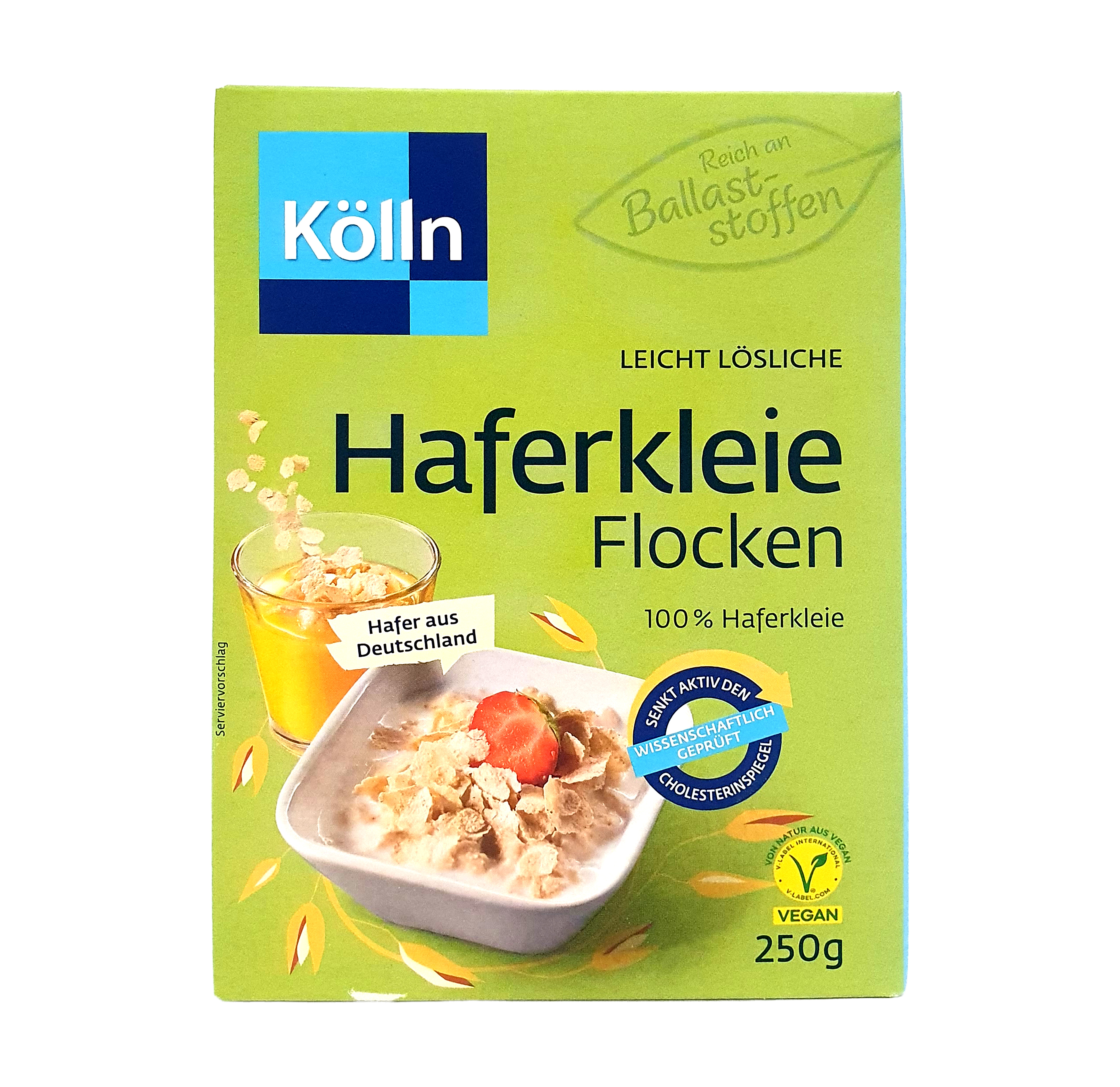 Haferkleie Flocken 250g Kölln 