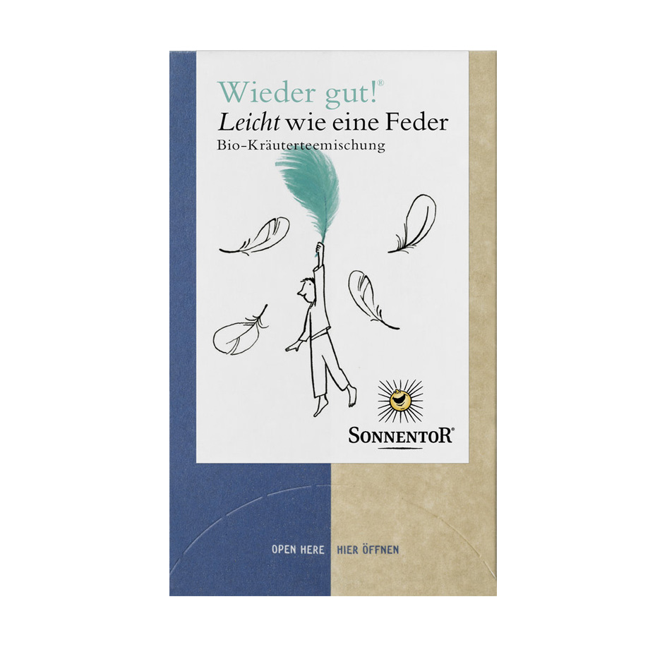 Leicht wie eine Feder Bio Kräutertee  18Btl. Sonnentor