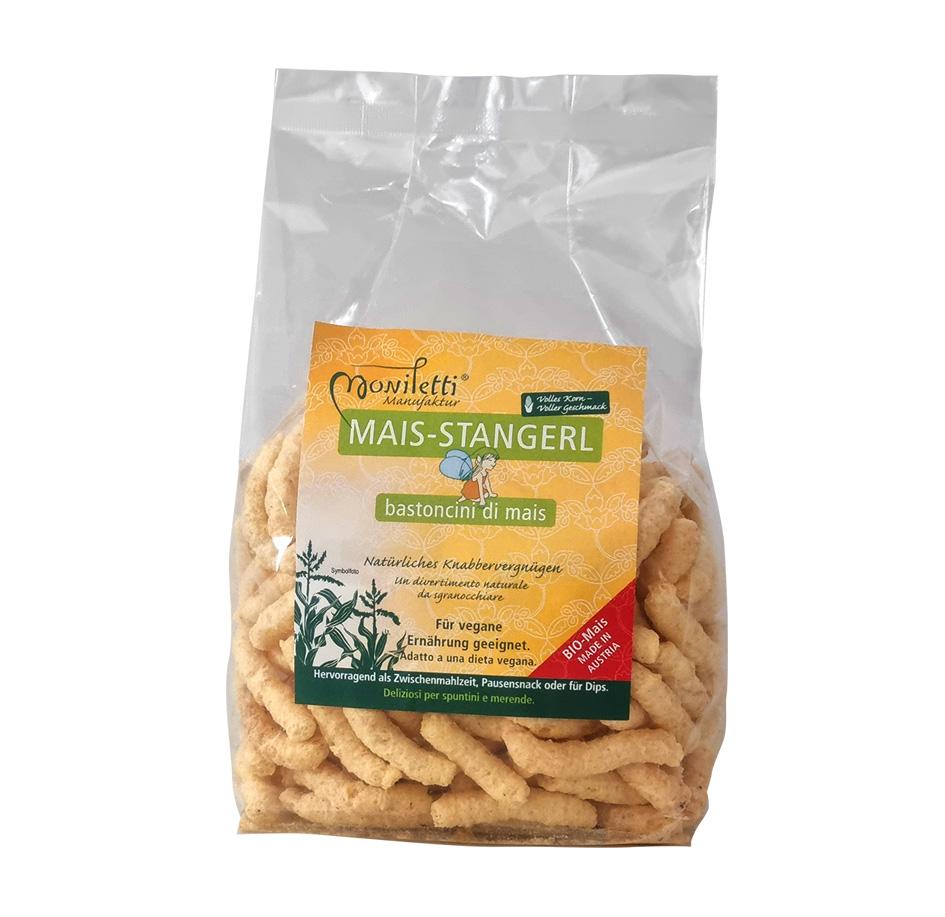 Maisstangerl Natur Bio 100g Moniletti
