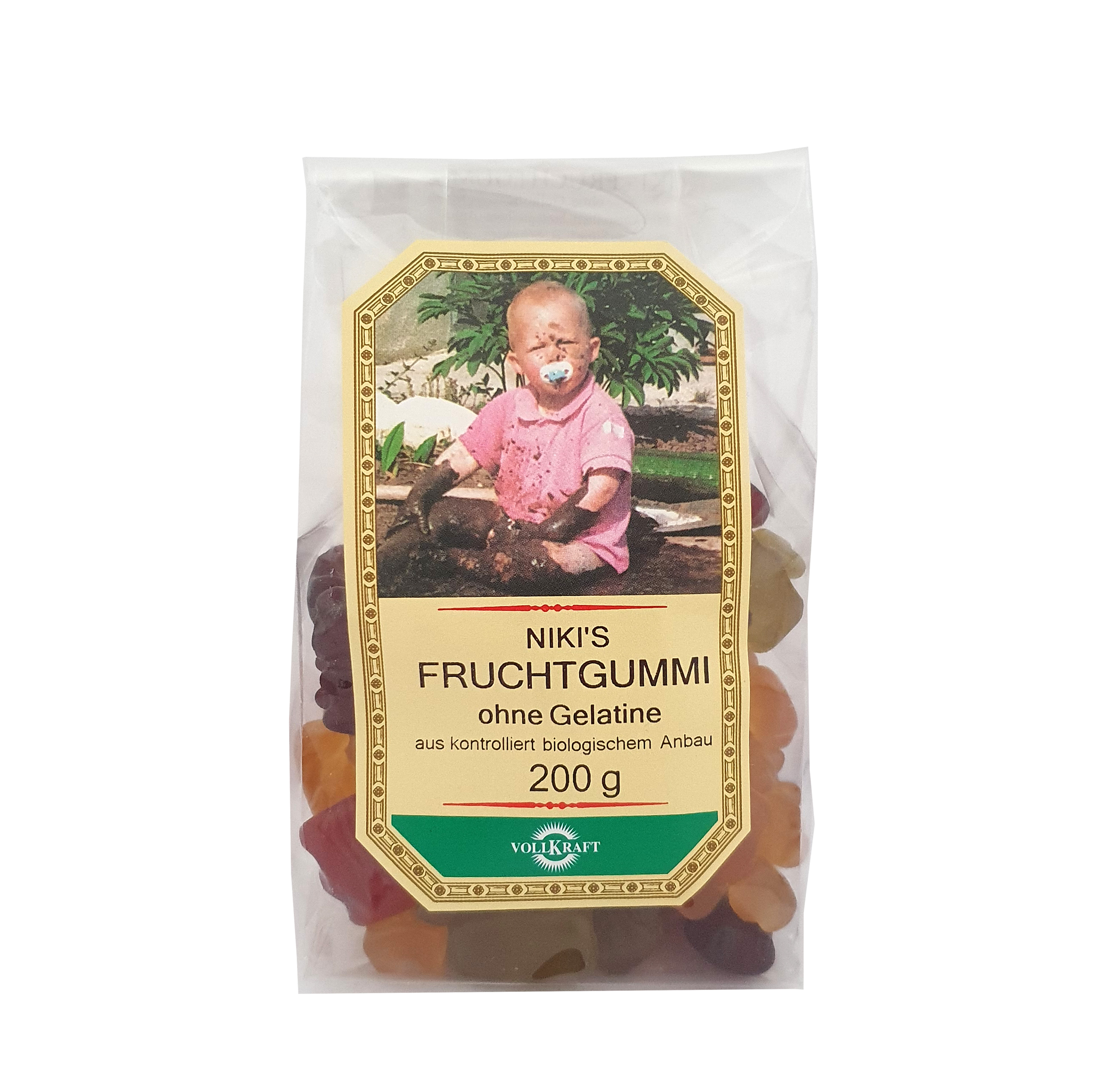 Niki's Fruchtgummi Bio 200g Vollkraft