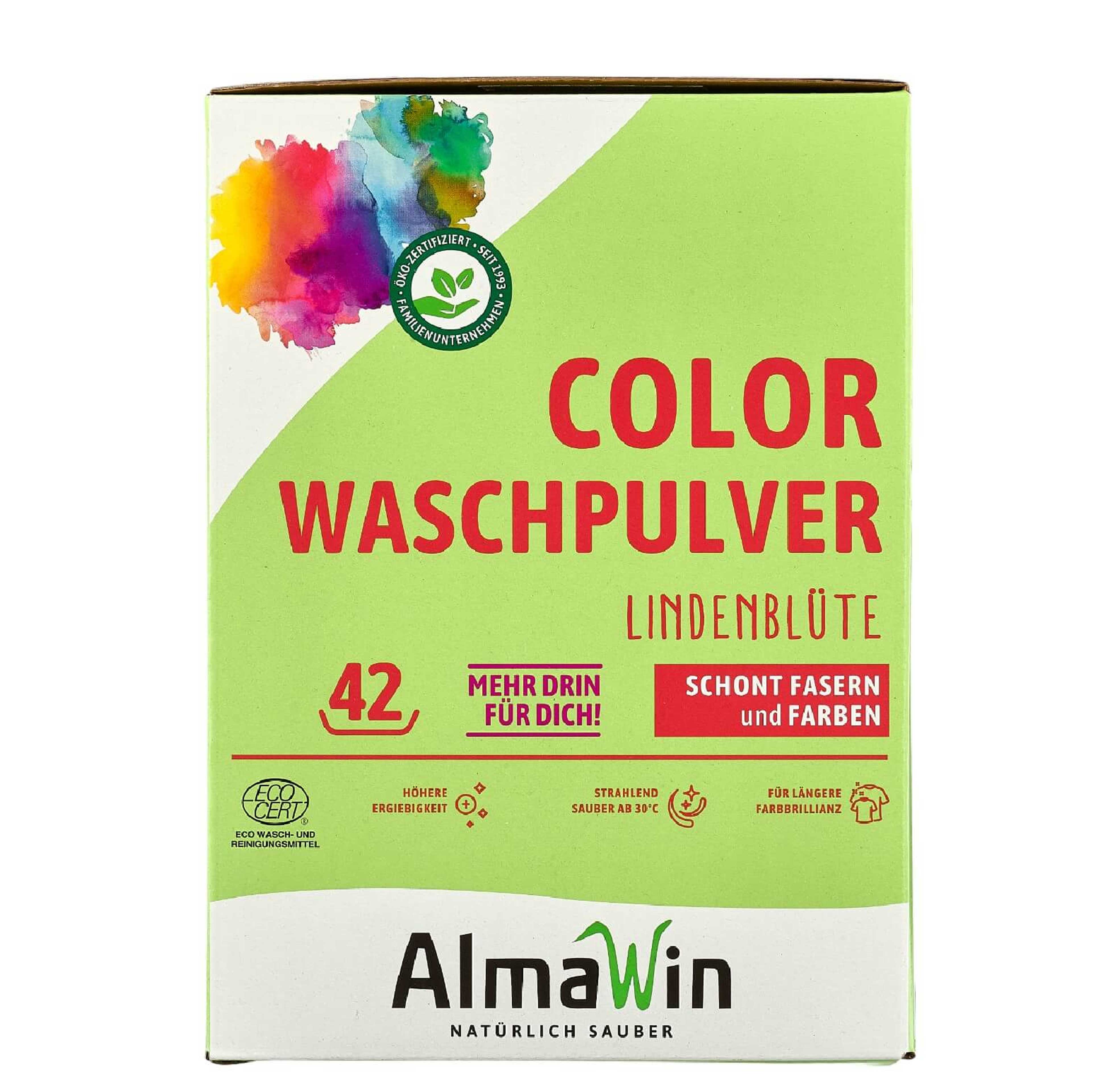 Color Waschpulver 2kg AlmaWin  Color Waschpulver 2kg AlmaWin