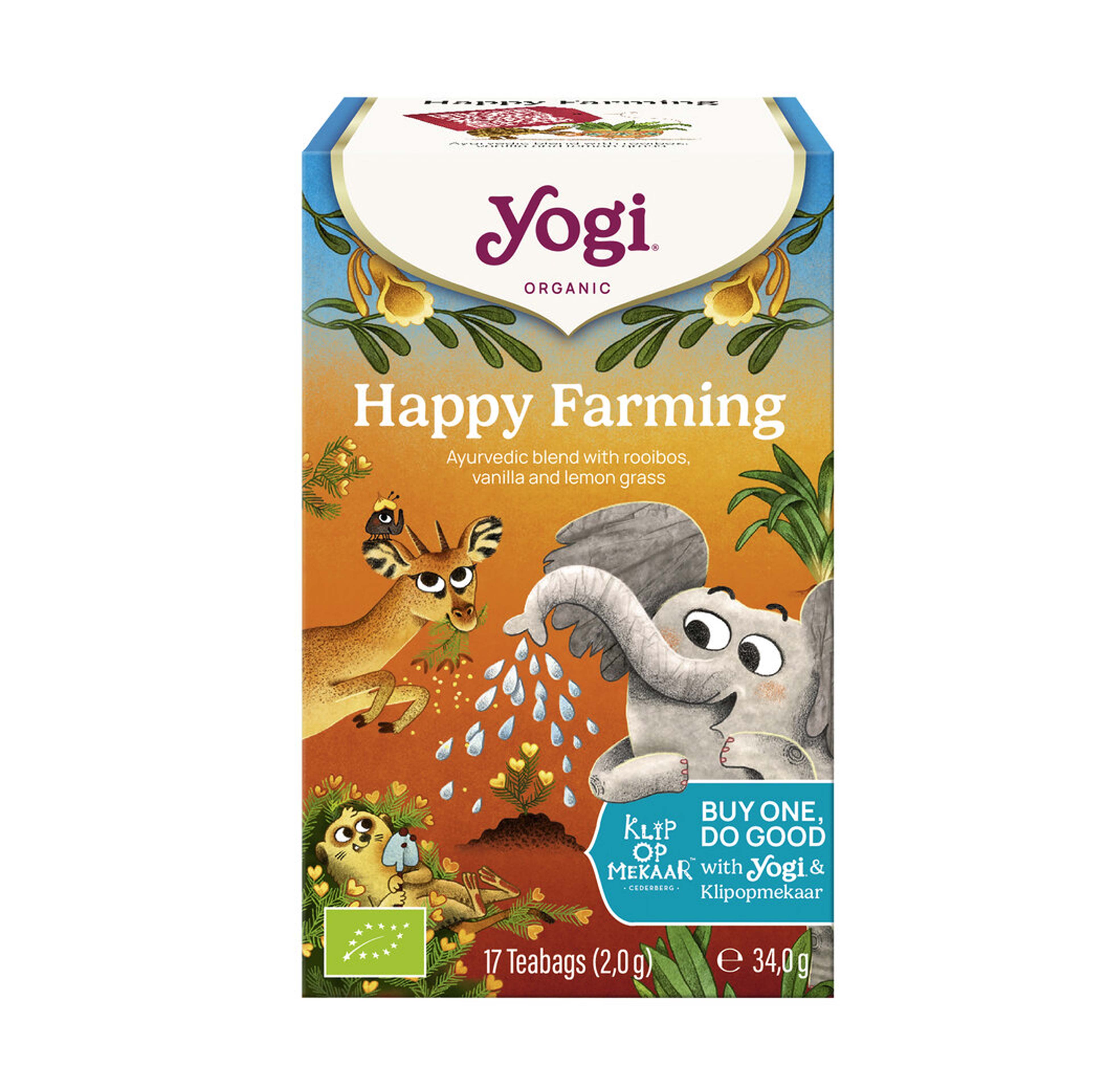 Happy Farming Bio 17 Beutel Yogi Tea