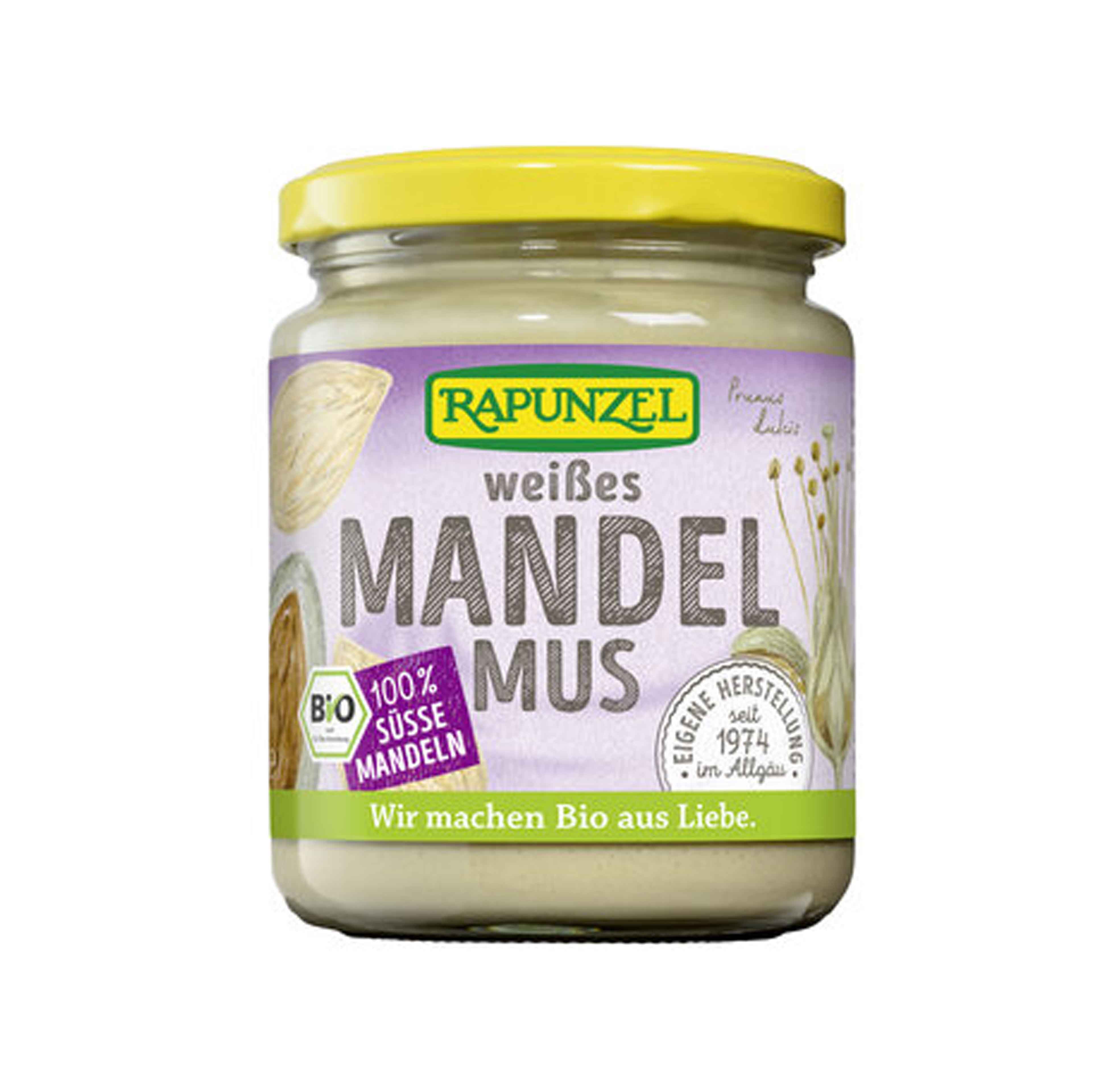 Mandelmus weiß Bio 250g Rapunzel