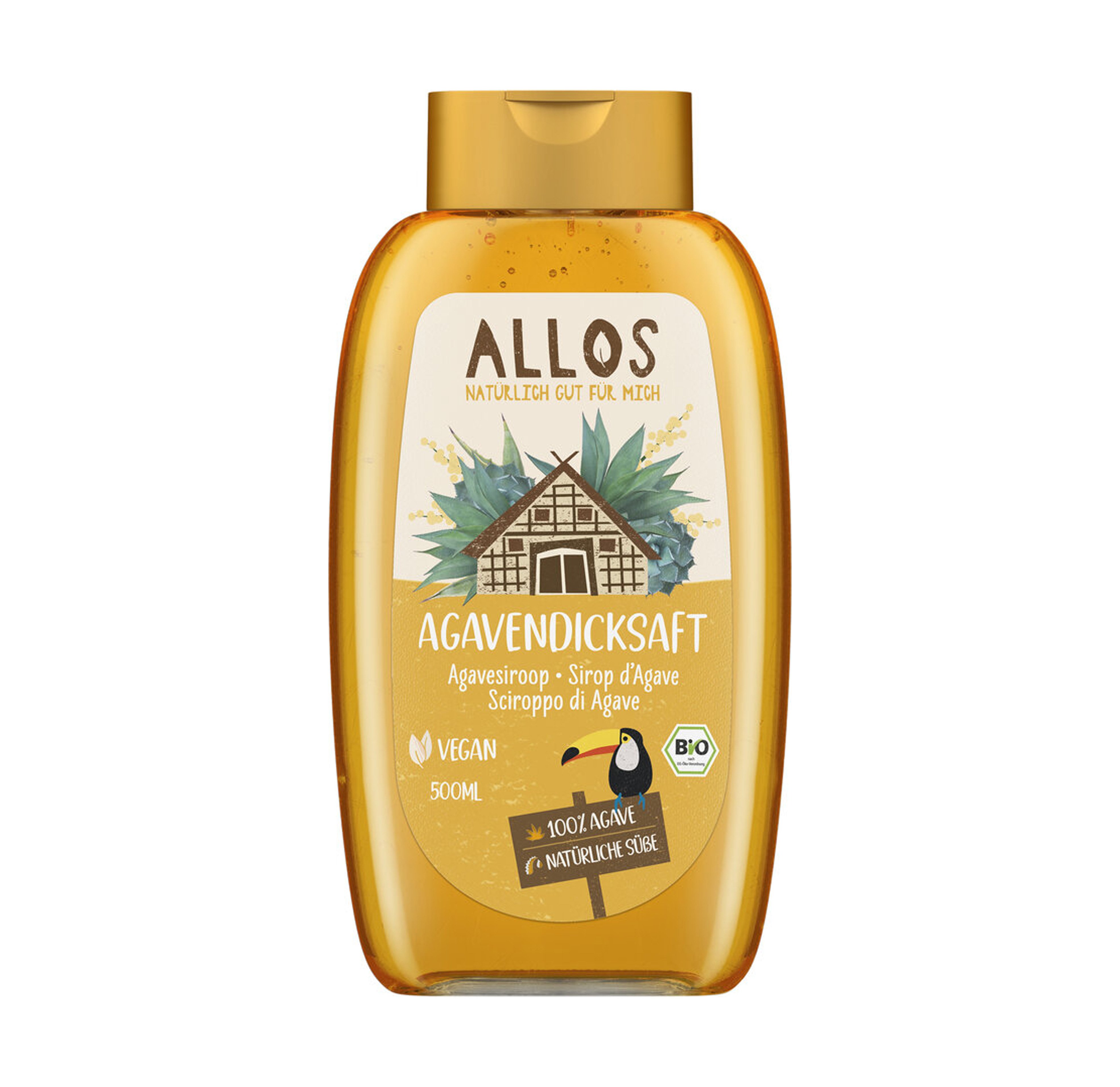 Bio Agavendicksaft 500ml Allos