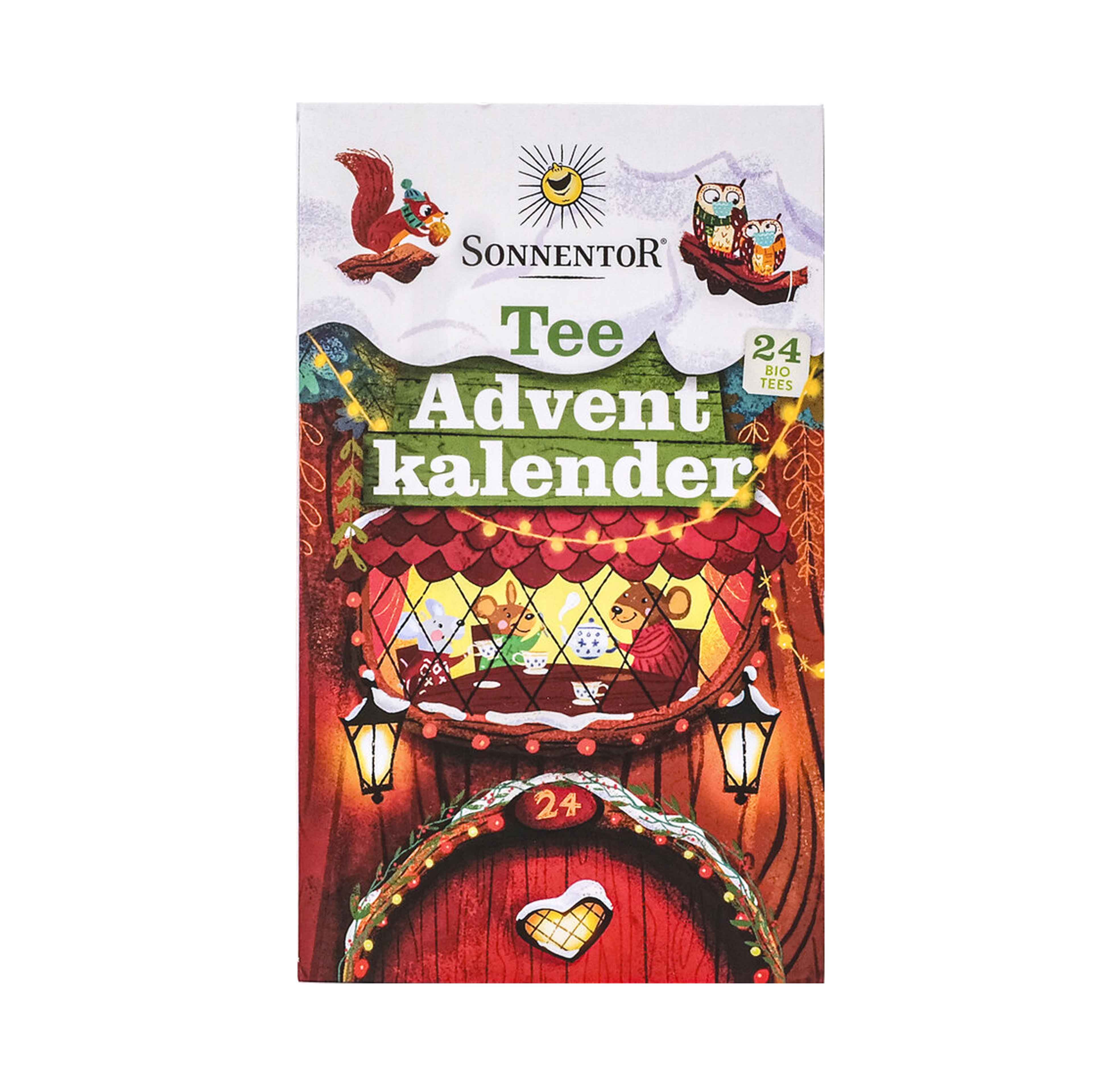 Adventkalender Tee Bio  24 Beutel Sonnentor