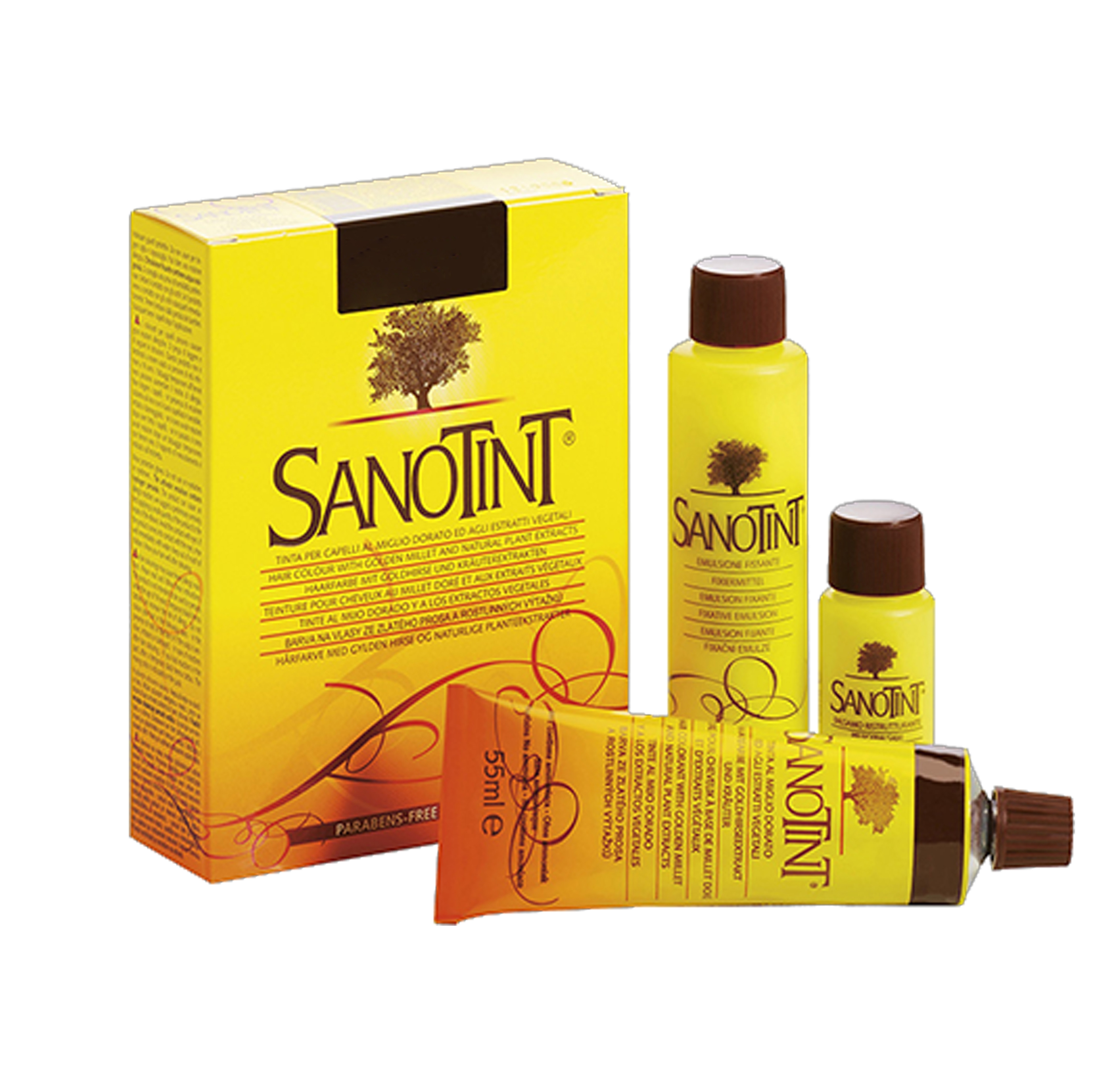 Haarfarbe "Light" Naturbraun 73 125ml Sanotint