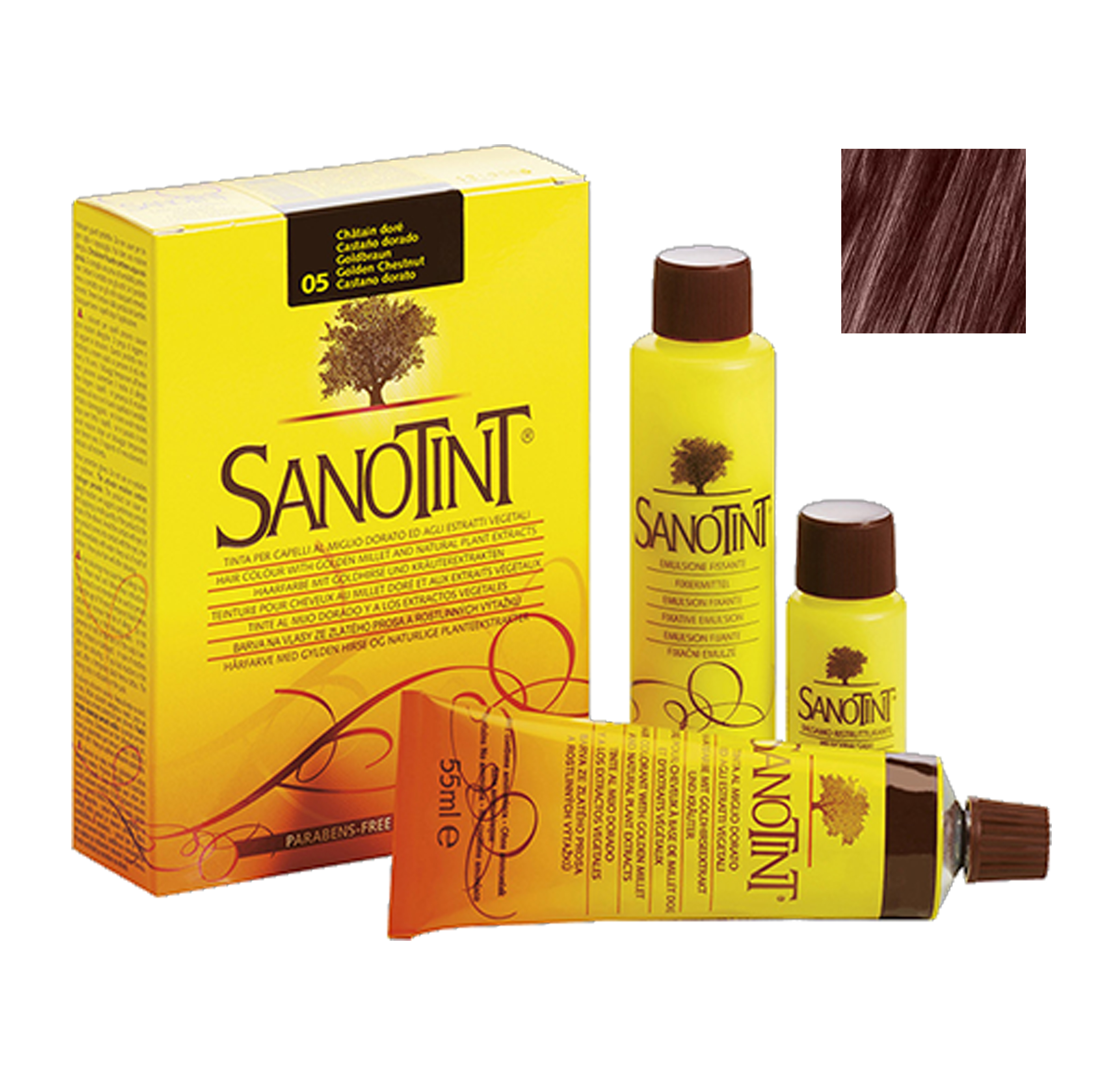 Haarfarbe 05 Goldbraun 125ml Sanotint