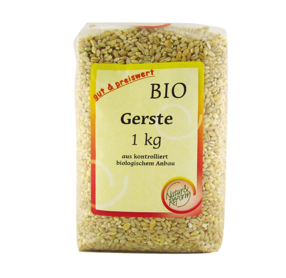 Gerste Bio 1 kg Natur & Reform Gerste Bio 1 kg Natur & Reform