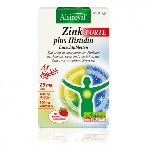 Zink Forte plus Histidin 30 Stk. Alsiroyal