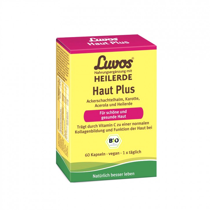Luvos Haut Plus Bio für schöne und gesunde Haut, 60St