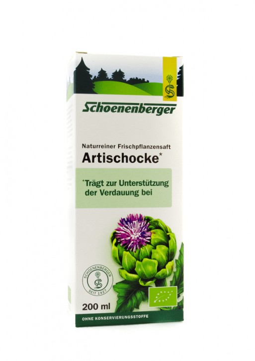 ARTISCHOCKENSAFT Schöneberger 200ml