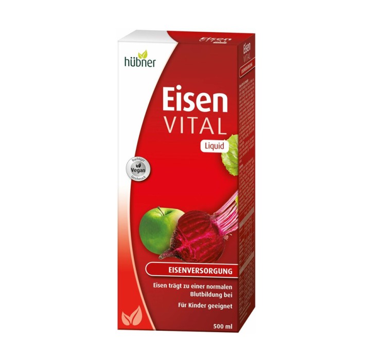 Eisen Vital Liquid 500ml Hübner