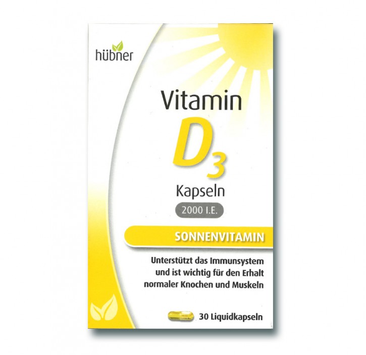 Vitamin D3 Kapseln 30St