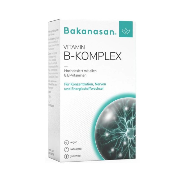 Bakanasan Vitamin B-Komplex Kapseln 60St.