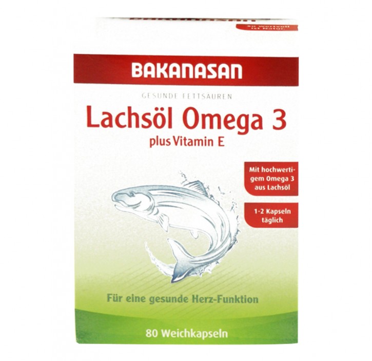 Lachsöl Omega 3, 80St