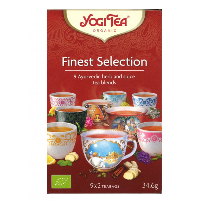 Yogi Tea® Finest Selection Bio, 18St