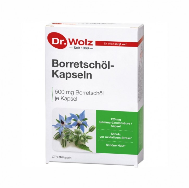 Borretschöl-Kapseln 60Stk  Dr.Wolz