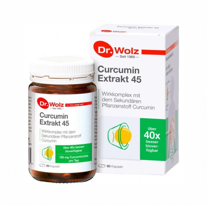 Curcumin Extrakt 45, 90St Dr. Wolz