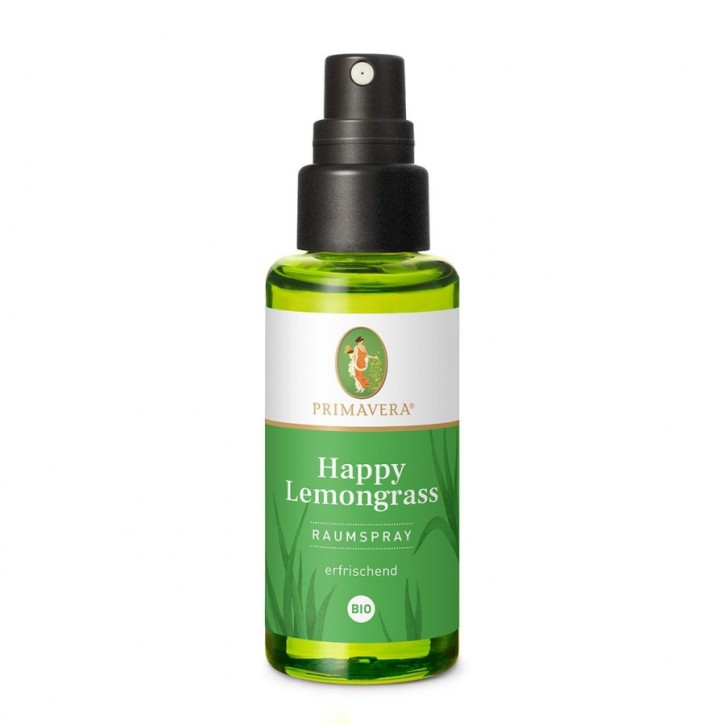 Happy Lemongrass Raumspray 50ml Bio Primavera