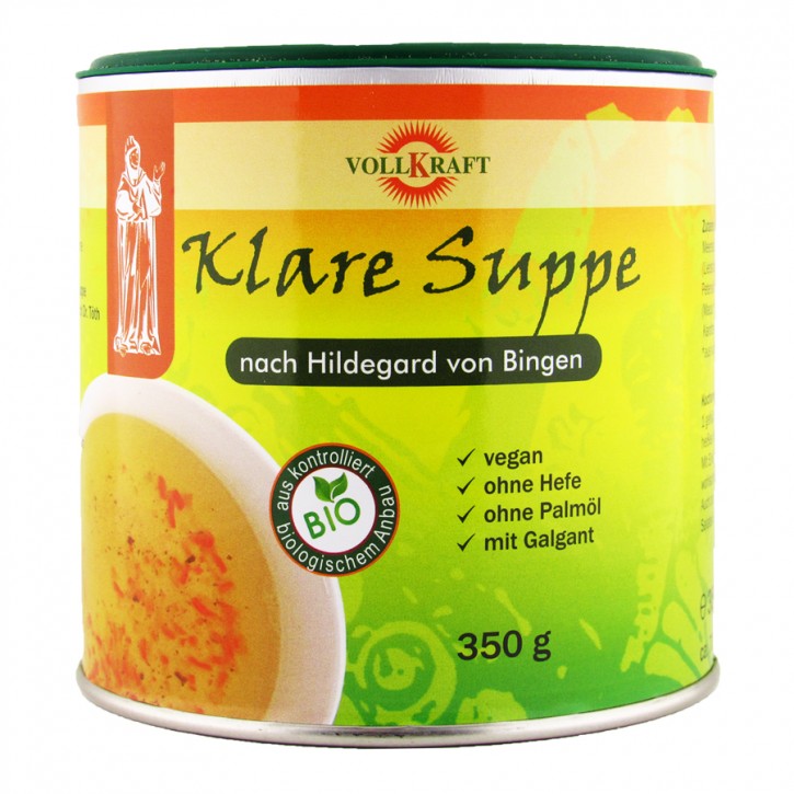 Klare Suppe bio nach Hildegard von Bingen Dose 350g Vollkraft