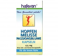 Hopfen + Melisse + Passionsblume Kapseln Hafesan 60Stk
