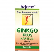 Ginkgo Plus Kapseln Hafesan 60Stk