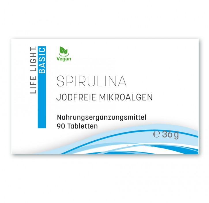 Spirulina Tabletten 90Stk Life Light