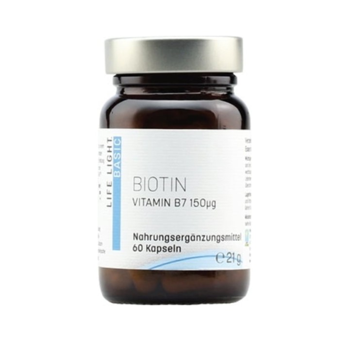 Biotin, 60 Kapseln Life Light