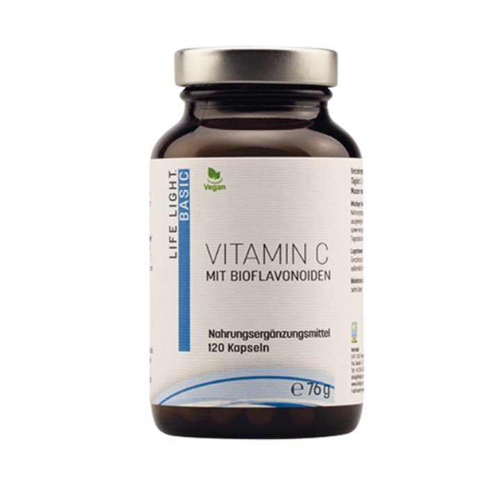 Vitamin C mit Bioflavonoiden 120 Stk. Life Light