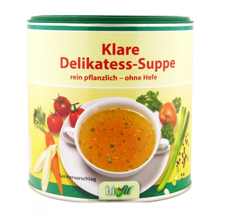 Klare Delikatess-Suppe 400g Biofit