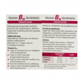 Vitamin B12 15 Sticks Hübner