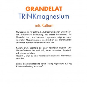 Grandelat Trinkmagnesium Dr.Grandel  36Stk