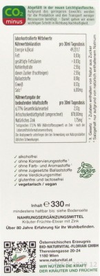 Amaro ARTISCHOCKEN Bitter-Kräuter Elixier bio Florian Naturvital 330ml
