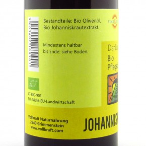 Darling Johanniskraut Öl bio 100ml Vollkraft