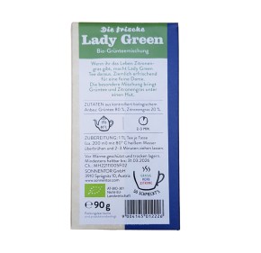 Die frische Lady Green Tee lose bio 90g Sonnentor