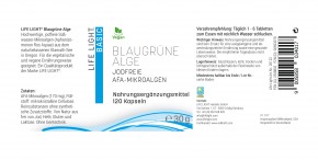 Blaugrüne Alge, 250 mg, 120 Tabletten