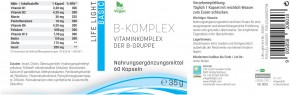 Vitamin B Komplex 60 Stk. Life Light