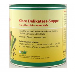 Klare Delikatess-Suppe 400g Biofit