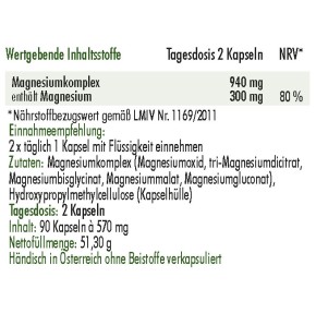 MAGNESIUM KOMPLEX 5 in 1 90 Stk. Anatis